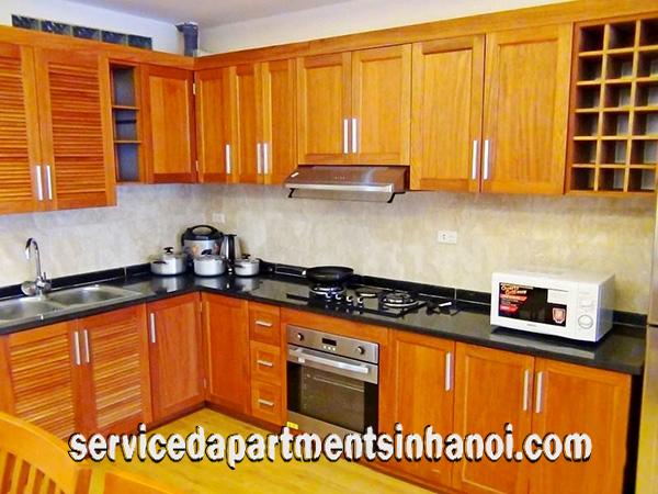 Furnished apartment with modern style for rent in Cau Giay 3