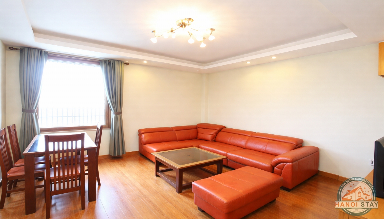 Good Size Apartment for rent in Kim Ma str, Ba Dinh 13