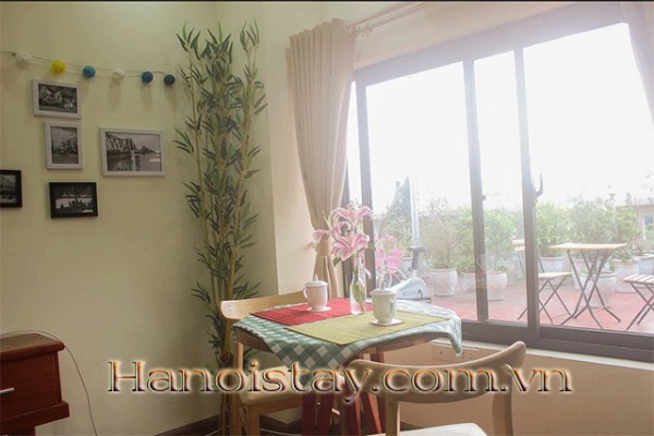 Good size Fully furnished Apartment for rent in Center of Hoan Kiem 2