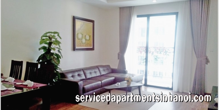 Good size fully furnished Two bedroom apartment Rental in T2 Building, Vinhomes Times City 2