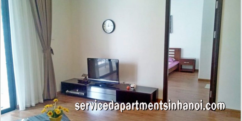 Good size fully furnished Two bedroom apartment Rental in T2 Building, Vinhomes Times City 3