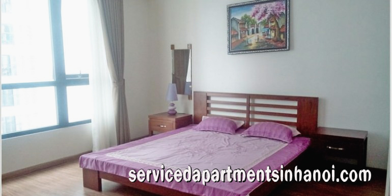 Good size fully furnished Two bedroom apartment Rental in T2 Building, Vinhomes Times City 5