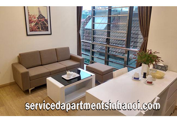 Good size One Bedroom Apartment for rent in Lieu Giai str, Ba Dinh 1