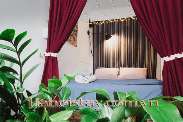 Good size One Bedroom Apartment Rental Close to Truc Bach Lake, Ba Dinh, Cheap Price 3
