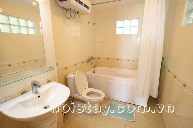 Good Size One Bedroom Apartment Rental in Van Phuc street, Ba Dinh 5