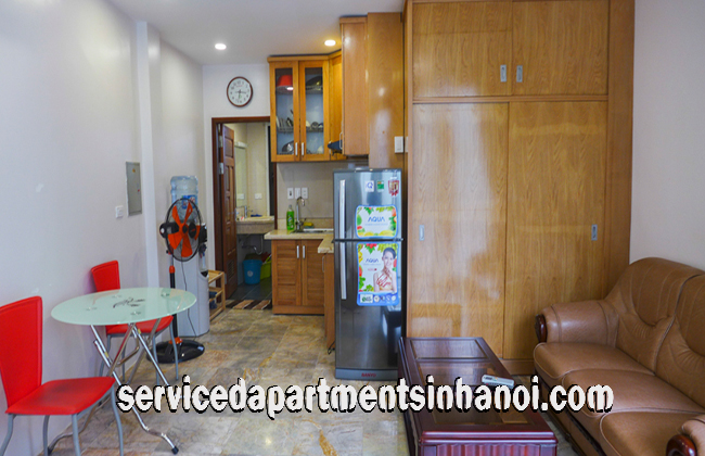 Good Size Studio Apartment Rental in Yen Phu Village, Tay Ho 3