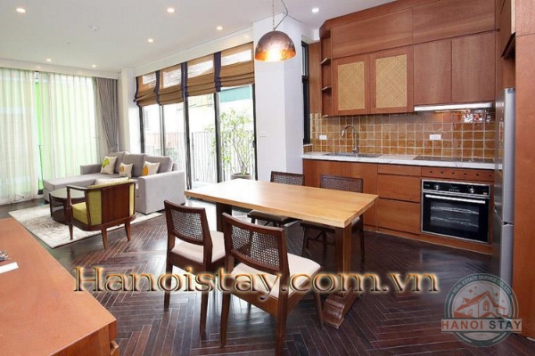 Good Size Two Bedroom Apartment Rental in Quang Khanh Area, Tay Ho, Walking distance to the Lake 2