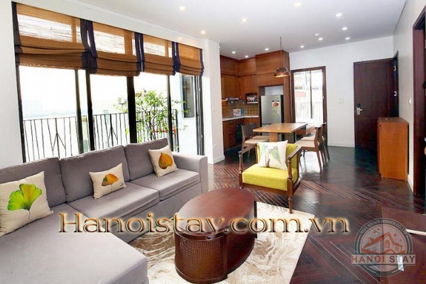 Good Size Two Bedroom Apartment Rental in Quang Khanh Area, Tay Ho, Walking distance to the Lake 4