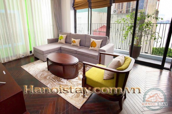 Good Size Two Bedroom Apartment Rental in Quang Khanh Area, Tay Ho, Walking distance to the Lake 5