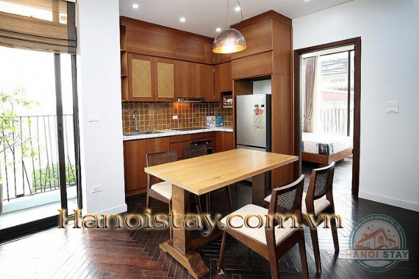 Good Size Two Bedroom Apartment Rental in Quang Khanh Area, Tay Ho, Walking distance to the Lake 7