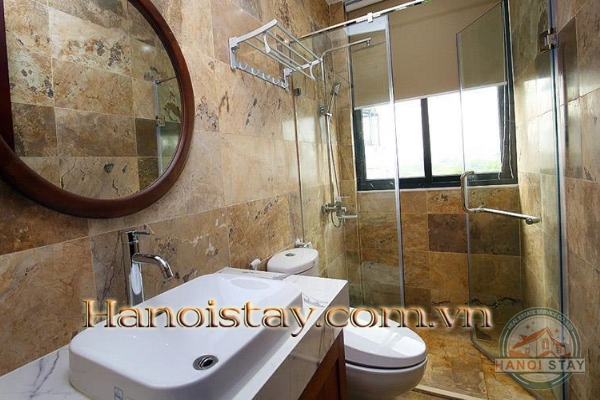 Good Size Two Bedroom Apartment Rental in Quang Khanh Area, Tay Ho, Walking distance to the Lake 15