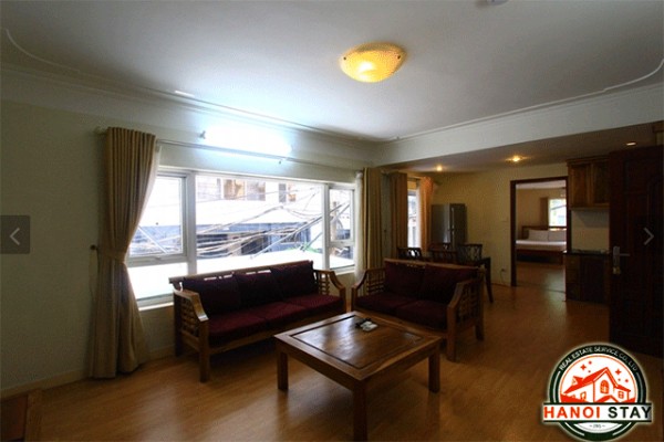 Good Size Two Bedroom Apartment Rental in Truc Bach Area, Center of Ba Dinh 2