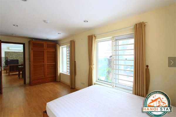 Good Size Two Bedroom Apartment Rental in Truc Bach Area, Center of Ba Dinh 5