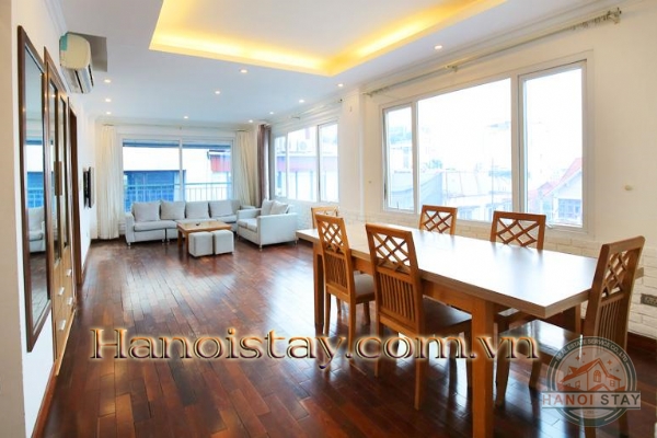 *Gorgeous 03 Bedroom Apartment Rental in Tay Ho, Beautiful Terrace* 3