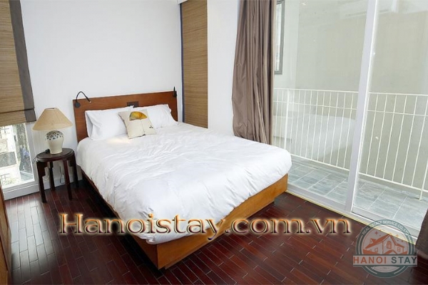 *Gorgeous 03 Bedroom Serviced Property for rent in To Ngoc Van street, Tay Ho, Only 400 Steps to the Lake* 12