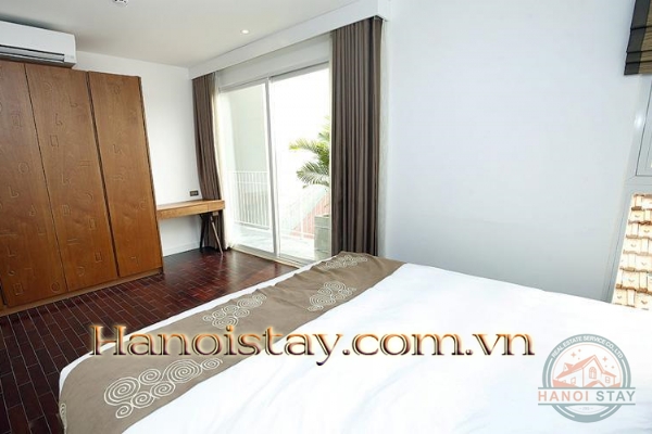 *Gorgeous 03 Bedroom Serviced Property for rent in To Ngoc Van street, Tay Ho, Only 400 Steps to the Lake* 13