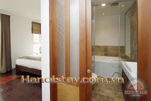 *Gorgeous 03 Bedroom Serviced Property for rent in To Ngoc Van street, Tay Ho, Only 400 Steps to the Lake* 14