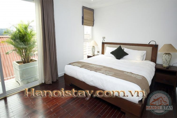 *Gorgeous 03 Bedroom Serviced Property for rent in To Ngoc Van street, Tay Ho, Only 400 Steps to the Lake* 15