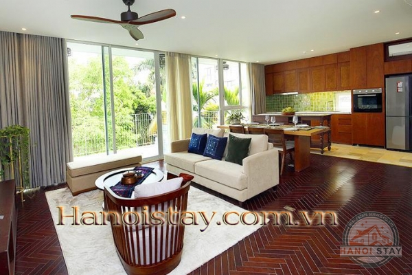 *Gorgeous 03 Bedroom Serviced Property for rent in To Ngoc Van street, Tay Ho, Only 400 Steps to the Lake* 18