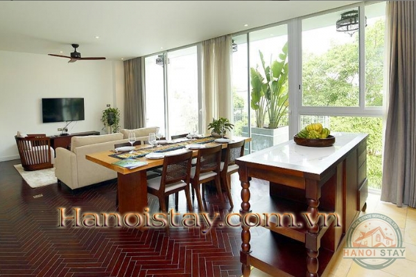 *Gorgeous 03 Bedroom Serviced Property for rent in To Ngoc Van street, Tay Ho, Only 400 Steps to the Lake* 19