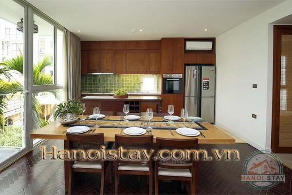 *Gorgeous 03 Bedroom Serviced Property for rent in To Ngoc Van street, Tay Ho, Only 400 Steps to the Lake* 24