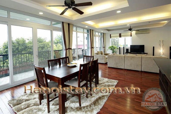*Gorgeous 04 bedroom apartment for rent in Tay Ho Hanoi, Large living space* 1