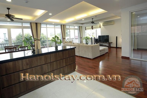 *Gorgeous 04 bedroom apartment for rent in Tay Ho Hanoi, Large living space* 6