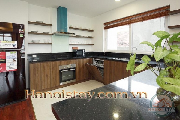 *Gorgeous 04 bedroom apartment for rent in Tay Ho Hanoi, Large living space* 7