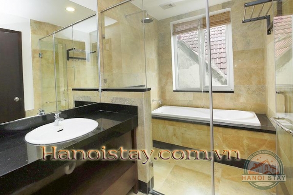 *Gorgeous 04 bedroom apartment for rent in Tay Ho Hanoi, Large living space* 22