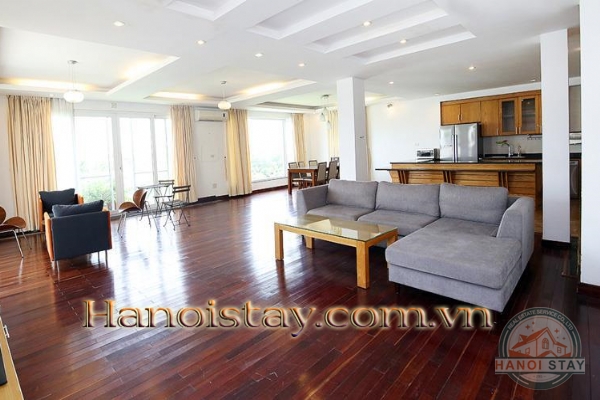 *Gorgeous 3 Bedroom Apartment Rental in Dang Thai Mai area, Tay Ho, Magnificent View* 2