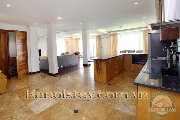 *Gorgeous 3 Bedroom Apartment Rental in Dang Thai Mai area, Tay Ho, Magnificent View* 5