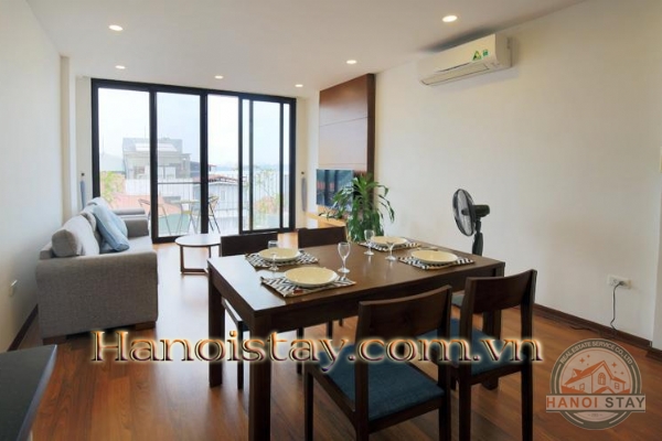 Gorgeous and Spacious Two Bedroom Apartment Rental in Xuan Dieu street, Tay Ho 8