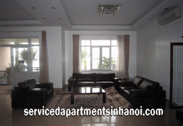Gorgeous Five bedroom Villa for rent in Tay Ho with Panorama West Lake view 2