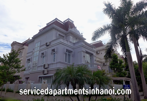 Gorgeous Four bedroom Villa for rent in Block G, Ciputra Hanoi 2