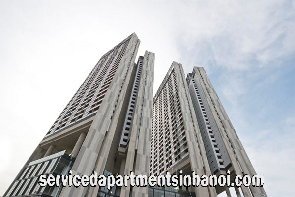 Gorgeous Three bedroom Apartment Rental in Dolphin Plaza, Hanoi 2