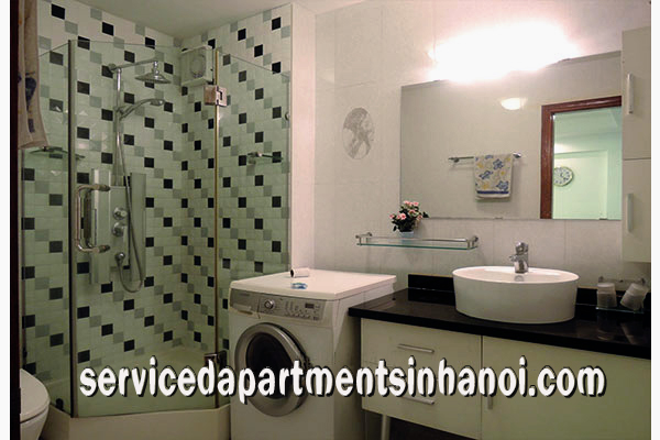 Gorgeous Two bedroom Serviced apartment Rental in Trich Sai Str, Tay ho 15