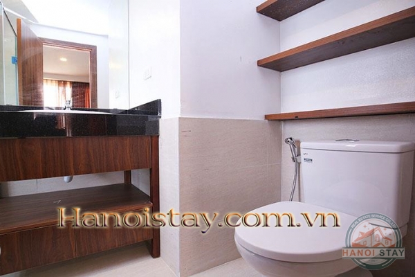 *Gorgeous view Two Bedroom Flat for rent in To Ngoc Van street, Tay Ho* 6