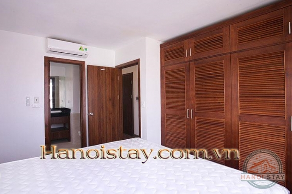 *Gorgeous view Two Bedroom Flat for rent in To Ngoc Van street, Tay Ho* 9