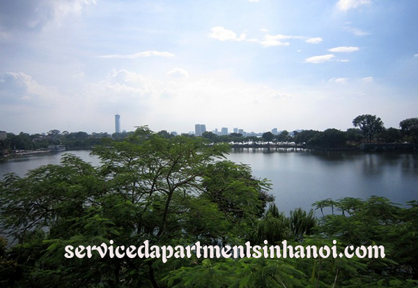 Gorgious serviced apartment for rent in Truc Bach, lakeview, quiet area 1