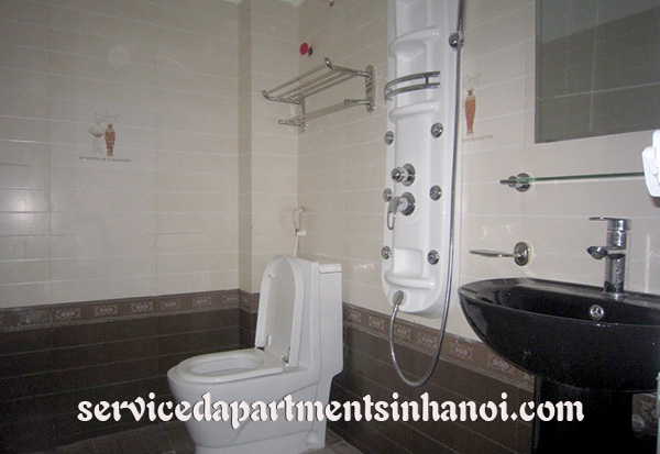 Gorgious serviced apartment for rent in Truc Bach, lakeview, quiet area 7