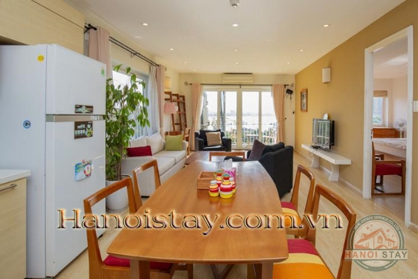 *Great Lake Views, Great Location, Newly Renovated 03 BR Apartment Rental in To Ngoc Van str, Tay Ho* 12