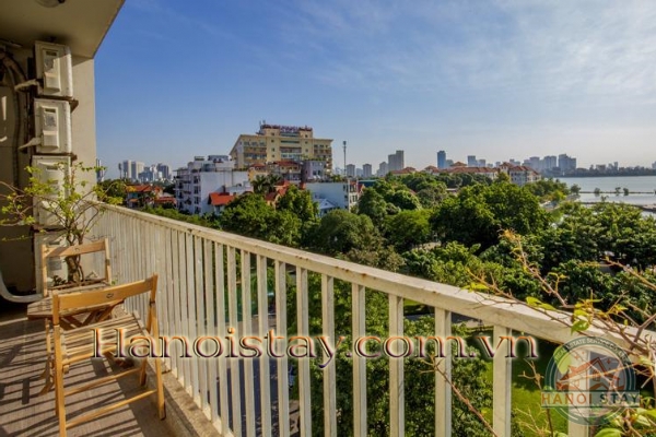 *Great Lake Views, Great Location, Newly Renovated 03 BR Apartment Rental in To Ngoc Van str, Tay Ho* 21