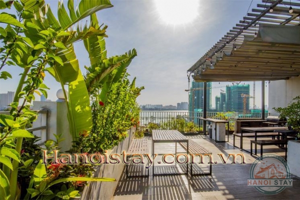 *Great Lake Views, Great Location, Newly Renovated 03 BR Apartment Rental in To Ngoc Van str, Tay Ho* 36