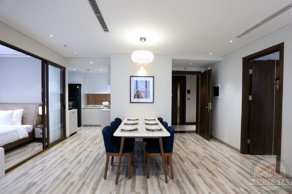 Great Location & Best Value 3 BR Apartment In Giang Vo Str Ba Dinh, Elegantly Furnished 4