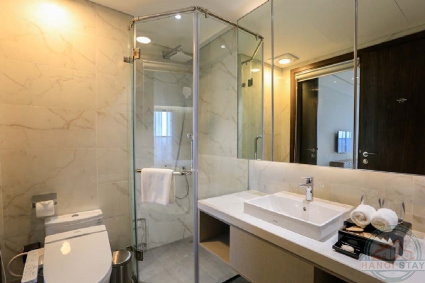 Great Location & Best Value 3 BR Apartment In Giang Vo Str Ba Dinh, Elegantly Furnished 17