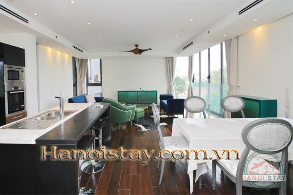 *Great Location & Best Value Luxury 03 bedroom apartment rental in Xuan Dieu street, Tay Ho* 11
