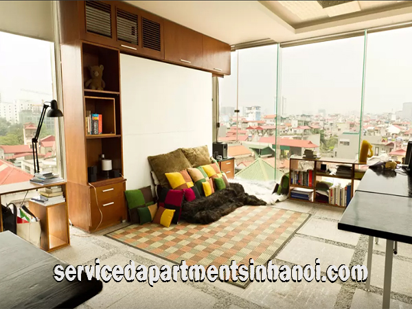 Great View Modern Penthouse Apartment Rental in Dong Da, Hanoi 1