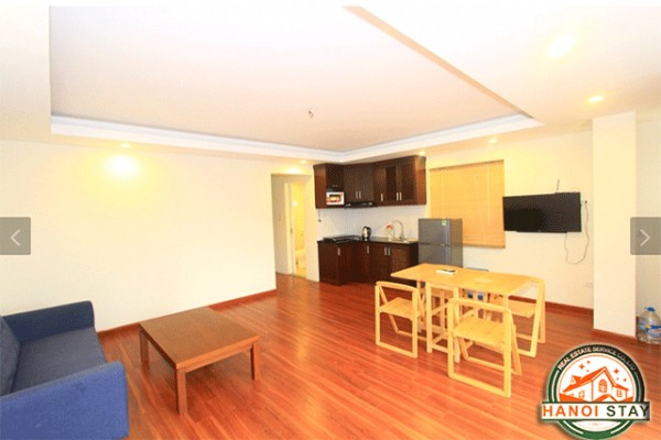 Green View One Bedroom Apartment Rental in Tran Phu street, Close to Hanoi Old Quarter 1
