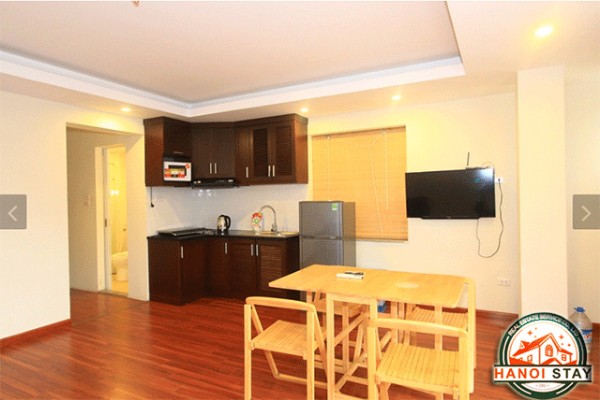 Green View One Bedroom Apartment Rental in Tran Phu street, Close to Hanoi Old Quarter 3