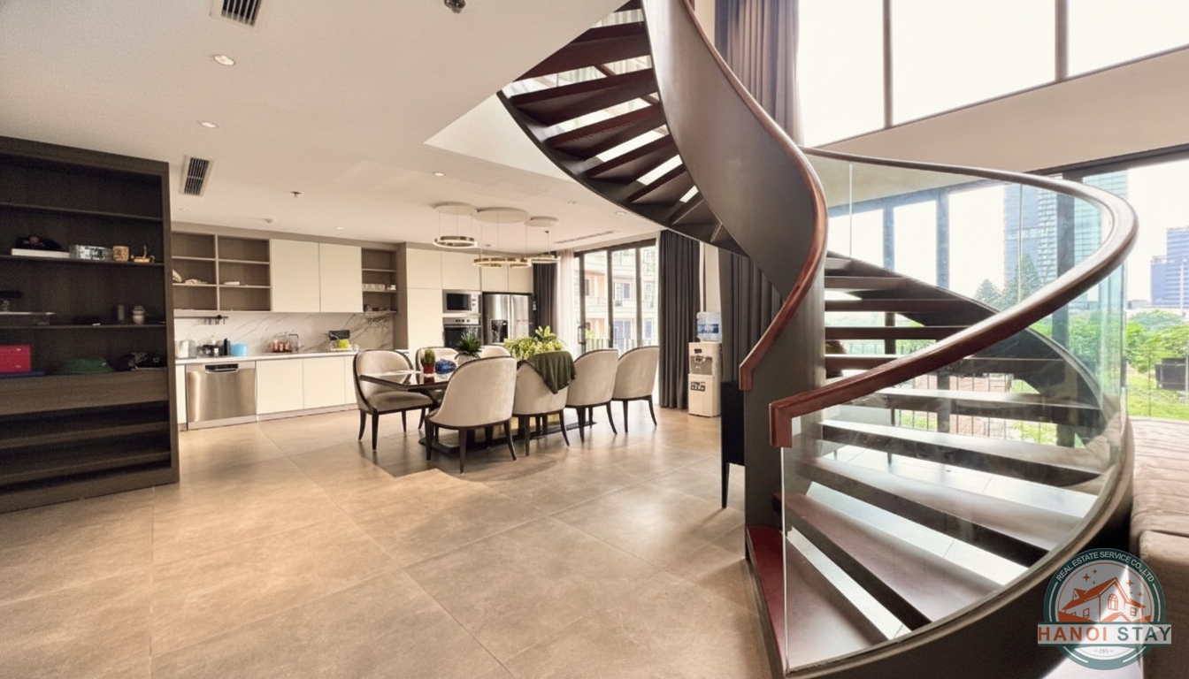 π MODERN 3-BEDROOM DUPLEX APARTMENT | TAY HO DISTRICT π 3
